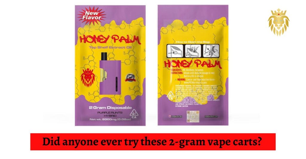 Did anyone ever try these 2-gram vape carts?